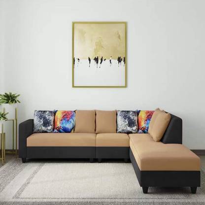 Furny Castilla Rhs L Shaped Sofa Set Fabric 6 Seater In India At Flipkart Com Furny Castilla Rhs L Shaped Sofa Set, Diy L Shaped Sofa Bed