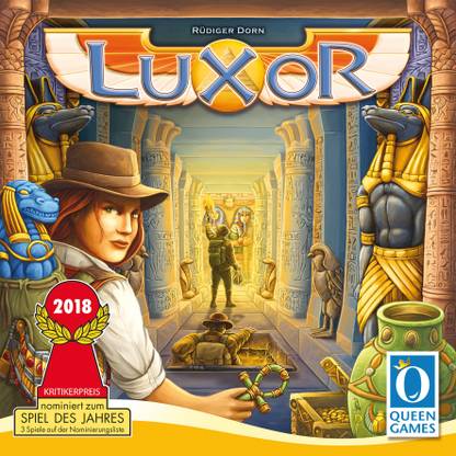 Queen Games Luxor -Game Party & Fun Board Game