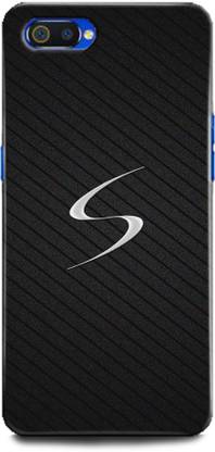 INDICRAFT Back Cover for Realme C2, RMX1941, S letter, Printed