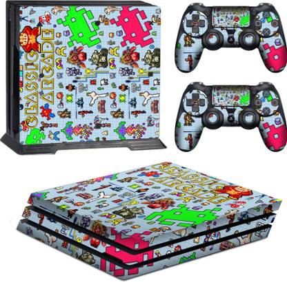 Darahs Classic Arcade Standard Theme Skin Sticker for PS4 PRO  Gaming Accessory Kit