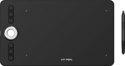 XP Pen Deco 02 Digital Graphics Drawing Pen Tablet 10 x 5.63 inch Graphics Tablet Connectivity - USB