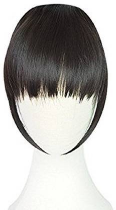 aniraje Black French Cut  Extension Hair Extension