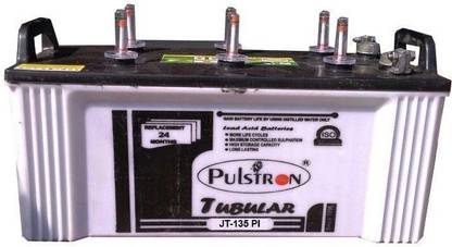 PULSTRON 1 Unit of 135ah Inverter Battery, Invoice Tubular Inverter Battery