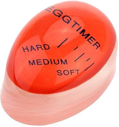 RHONNIUM ®Hard Medium Soft Boiled Color Changing Egg Timers-654 Analog Kitchen Timer