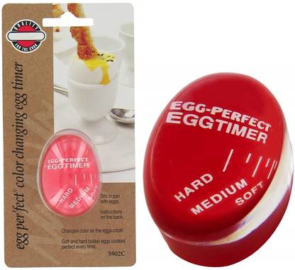RHONNIUM ™Egg Timer, Reusable Color Changing Boiled Egg Timer-666 Analog Kitchen Timer