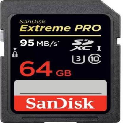 SanDisk ULTRA 64 GB SD Card Class 10 100 MB/s  Memory Card