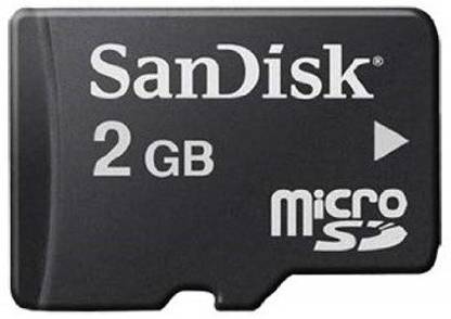 SanDisk microSD microSD 2 GB MicroSD Card Class 2 3 MB/s  Memory Card Compatible with Mobile