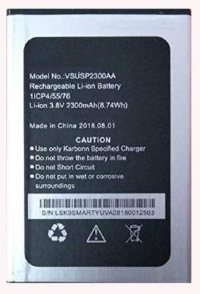 CARRY CLIEN Mobile Battery For  Karbonn K9 Smart Yuva