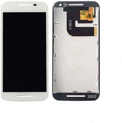 K4SS IPS LCD Mobile Display for Motorola Motorola Moto G3, G 3rd Gen XT1544/XT1550 Turbo (Color-White)