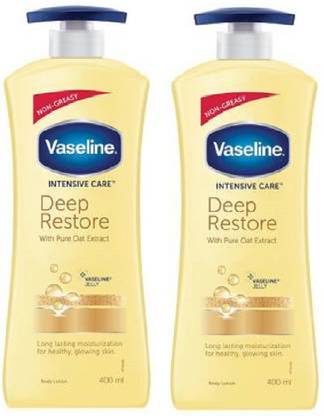 Vaseline winter lotion deep resotre 400ml X 2