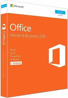 MICROSOFT Office Home and Business 2016 for Windows 7,8,10