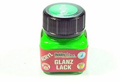 Hobby Line Acrylic Gloss Enamel Green 20 ml Jar