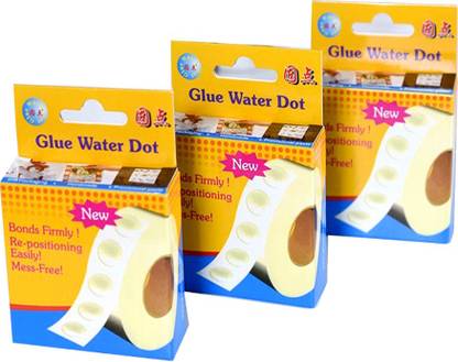 QWEEZER Pack of 750 balloon glue dots for sticking the balloons and other decoration