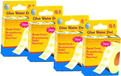 Qweezer Pack of 1000 balloon glue dots for sticking the balloons and other decoration