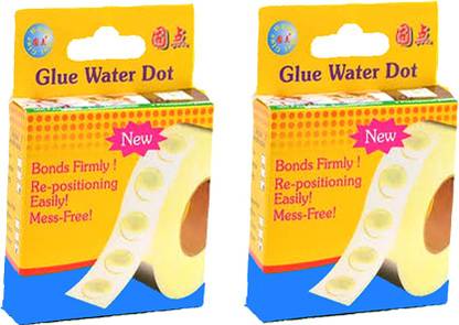 QWEEZER Pack of 500 balloon glue dots for sticking the balloons and other decoration