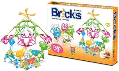VINOXO 3D Pliable Soft Building Bricks | Brain Stimulating Toy