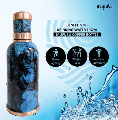Mufubu 1000 ml Copper Bottle