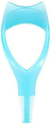 Gugzy 3 in 1 Makeup Eyelash Tool Upper Lower Lash Mascara Applicator Guide Eyelash Comb Cosmetic Tool | Mascara Applicator Guide | Eyelash Curler | Eyelash Grooming Stencil