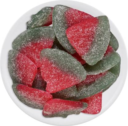 House Of Candy Sour Melon Slice – Watermelon Shaped Gummies Watermelon Jelly Candy