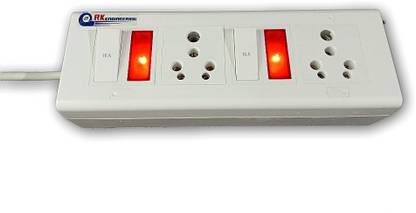 RK ENGINEERING 2 POWER SOCKET EXTENSION BOARD 3 METER 16 A Five Pin Socket