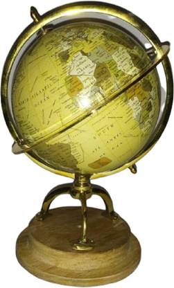 SAV Nautical Globe Desk Globe, Table Top World Map World Globe