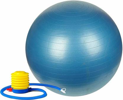 HOUSE OF QUIRK 65cm Gym Exercise Ball for Fitness, Stability, Gym, Balance Ball-with Pump Gym Ball