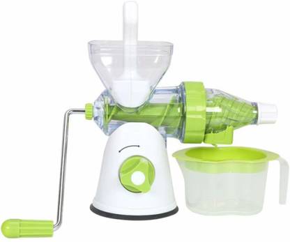 Wonder World Plastic ™ Juice Extractor Fruit Squeezer Manual Wheatgrass Juicer Hand Juicer