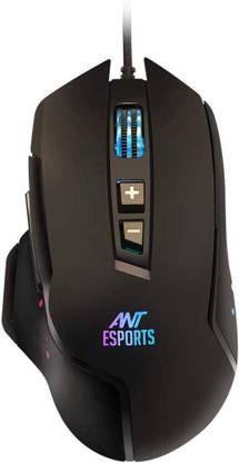 Ant Esports GM300 RGB Gaming  Mouse with Optical Sensor Wired Ambidextrous Optical  Gaming Mouse