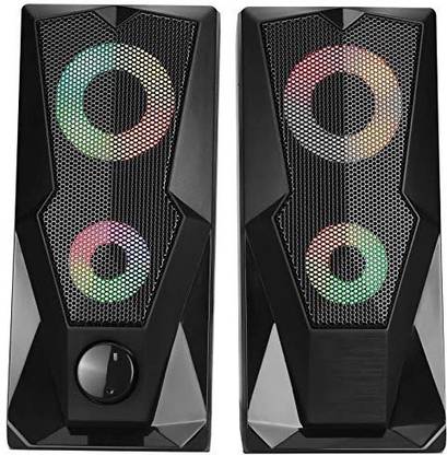 Live Tech SP12 Gaming LED 2.0 Stereo Speaker 3 W Gaming Speaker