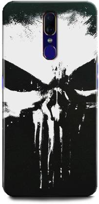 INDICRAFT Back Cover for OPPO A9, CPH1938, punisher, Printed
