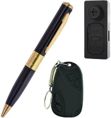 ANAND INDIA Pen Camera, Keychain Camera & button Camera Security Camera Spy Camera