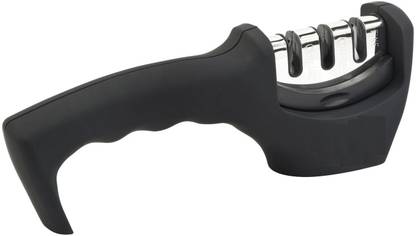 ELITEHOME 3 Stage Manual Knife Sharpener for Kitchen Knife Sharpening Stone