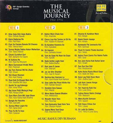 The Musical Journey - R.D. Burman Audio CD Standard Edition
