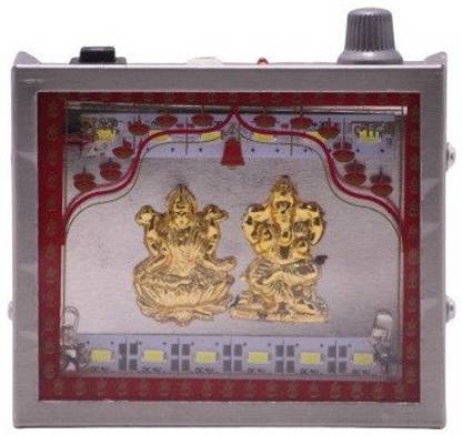 Xydrozen ®Musical Mantra Speaker with Led Lights for Temple Prayer Kit