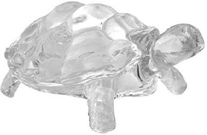 Besterbuy Crystal Turtle Tortoise for Feng Shui and vastu - Best Gift Decorative Showpiece  -  4.5 cm