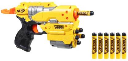Nerf Element EX-6 N-Strike Toy Blaster, 12 Darts, 50th Icon Series Guns & Darts