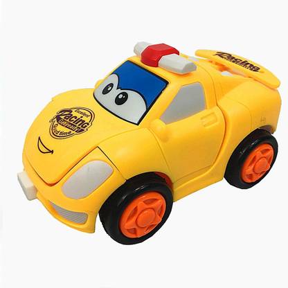 Rudra Enterprise Sale Toy Robot Car - Manually Convert from CAR to Robot/ Push n go Toys for Kids in yellow colour
