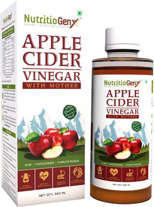 nutritiogenx Apple Cider Vinegar with MOTHER Vinegar