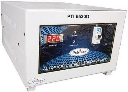 PULSTRON PTI-5520D 5 KVA (90V-520V) Double/Single Phase Automatic Mainline Voltage Stabilizer