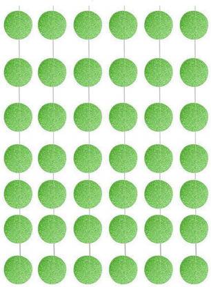 Party Hour Hanging Doorway Round Shape Paper Curtain Pack of 2
