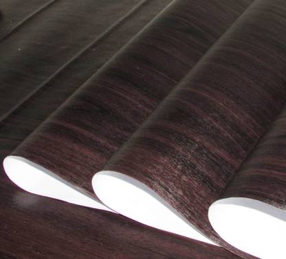 KREEPO Vinyl Decorative Brown Wallpaper