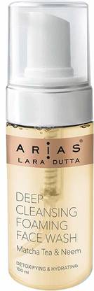 Arias By Lara Dutta Deep Cleansing Foaming  Face Wash