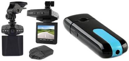 spyguru Combo Of Spy USB Pen Camera And Spy Car DVR Camera Security Camera