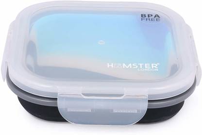 hamster london Expandable & Collapsible Bento Box Silicone 1 Containers Lunch Box