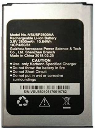 CARRY CLIEN Mobile Battery For  KARBONN AURA NOTE 4G