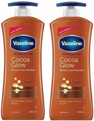 Vaseline Intensive Care Cocoa Glow with pure cocoa & Shea Butter New Pack