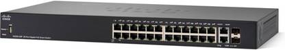 CISCO SG250-26P 26-Port Gigabit PoE Smart 26 Ports 1000 Mbps Smart Network Switch