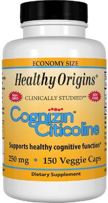 Healthy Origins Cognizin Citicoline, 250 mg, 150 Veggie Caps