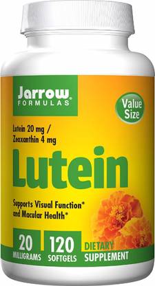 Jarrow Formulas Lutein, 20 mg, 120 Softgels