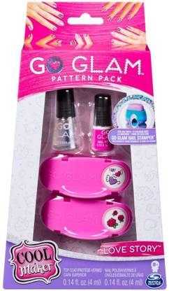 GO GLAM Nail Fashion Pack for Girls 8+ and above